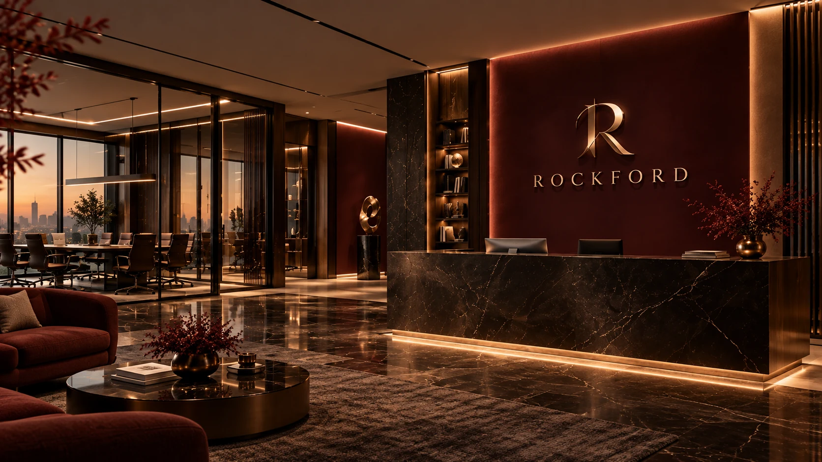 ROCKFORD premium reception concept